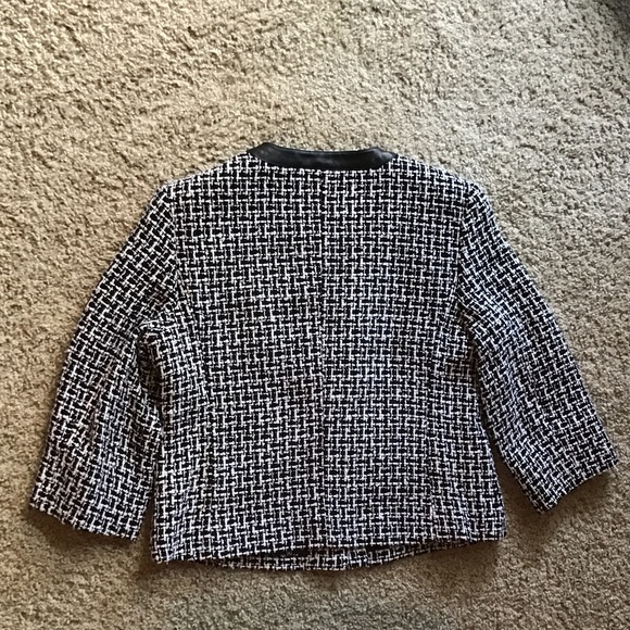 Pendleton leather and silk suit coat fully lined - Picture 7 of 7